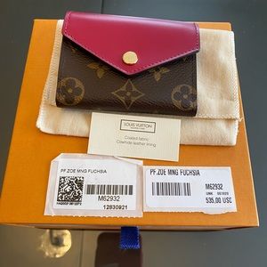 Louis Vuitton Zoe wallet NWT